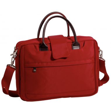 Sacoche femme pour ordinateur portable jusqu'à 15,6" coloris rouge