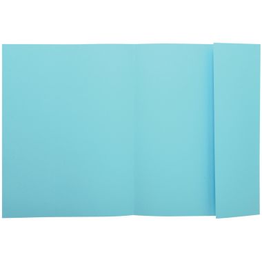 Paquet de 100 chemises 1 rabat SUPER 160g, format 24x32 cm, bleu clair