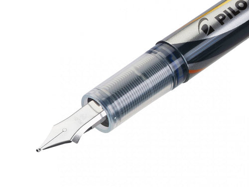 Stylo plume jetable V-Pen bleu