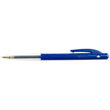 Stylo bille M10 rétractable bleu