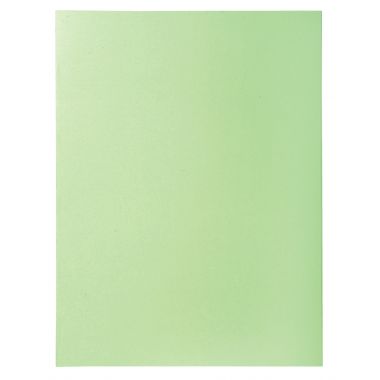 Paquet de 50 chemises 2 rabats SUPER 210g, format 24x32 cm, vert clair