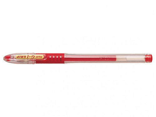 Stylo gel G1 Grip 0,7mm rouge