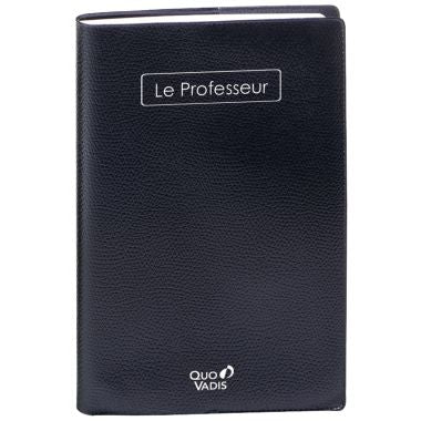 Agenda semainier Le professeur noir