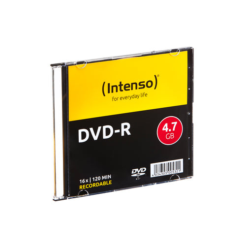 Paquet de 10  DVD-R Intenso 4,7 Go 16X