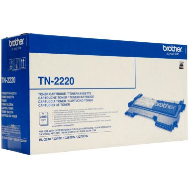 Brother TN2220 toner laser noir haute capacité authentique