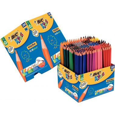 Classpack de 208 crayons de couleur Évolution dont 80 gratuits