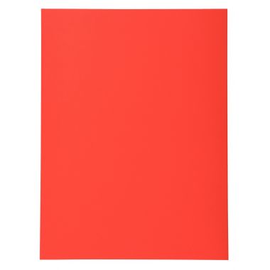 Paquet de 100 chemises 170g FOREVER format 24x32 cm, rouge