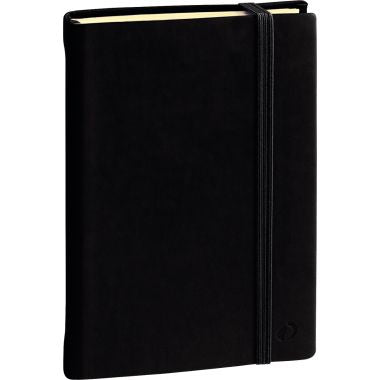 Carnet uni Silk 10x15cm noir