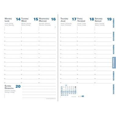 Agenda affaires equology rouge