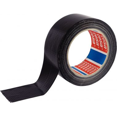 Rouleaux adhésif plastifié multi-usage havane 50mmx25m noir