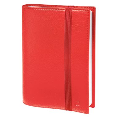 Agenda semainier Time&Life 10x15cm rouge vermeil