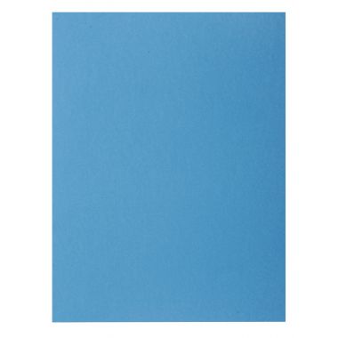 Paquet de 100 chemises 210g ROCK"S format 24x32 cm, bleu