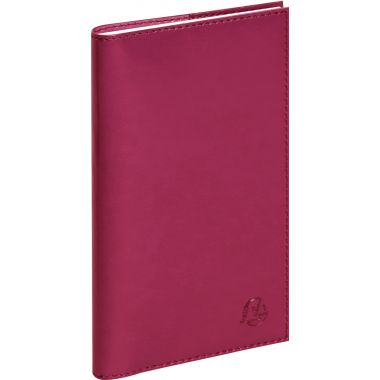 Agenda de poche Vérone 9x16cm framboise