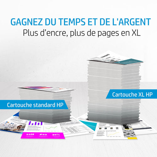 HP 953XL cartouche d'encre magenta grande capacité authentique (F6U17AE)