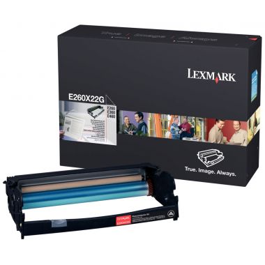 Lexmark E260X22G bloc photoconducteur laser noir haute capacité authentique