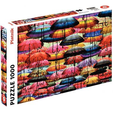 Puzzle 1000 pièces, Challenge Parapluies