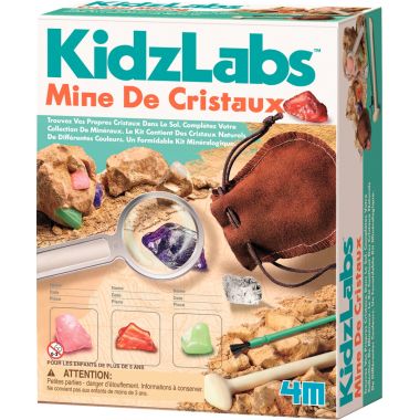 Kit de la mine de cristaux