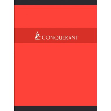 Cahier piqué 48 pages CONQUERANT, format 24x32 cm, seyès, papier 70g