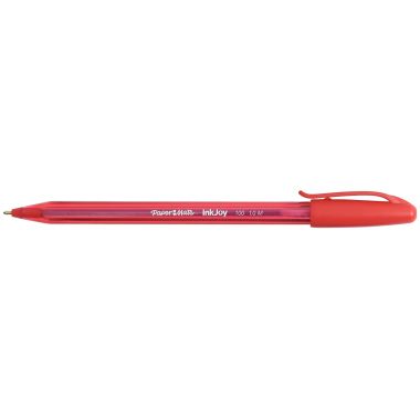 Boîte de 50 stylos Inkjoy 100 pointe moyenne rouge