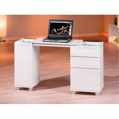 Bureau Flexi multifonctions blanc