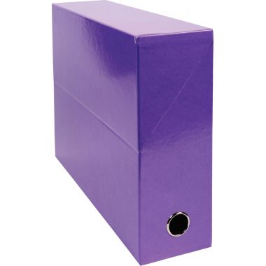 Boite de transfert IDERAMA, dos 9 cm, violet