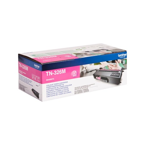 Brother TN326M toner laser magenta haute capacité authentique