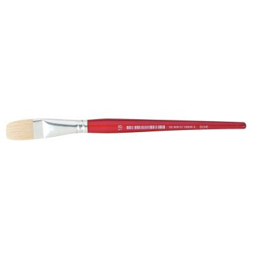 Brosse plate en soie N° 18