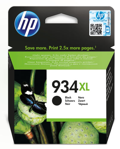 HP 934XL cartouche d'encre noire grande capacité authentique (C2P23AE)