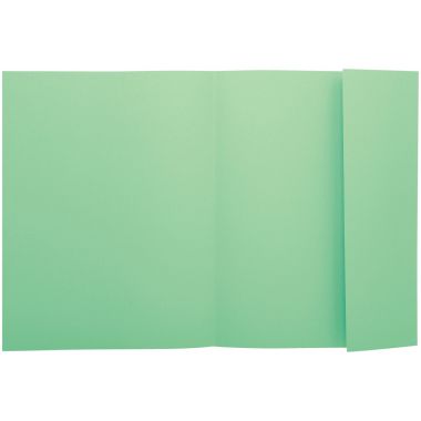 Paquet de 100 chemises 1 rabat SUPER 160g, format 24x32 cm, vert clair