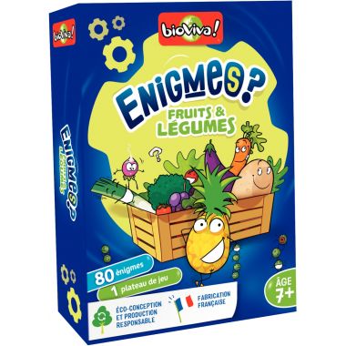 Enigmes fruits et légumes