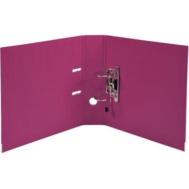 Classeur à levier PREM'TOUCH format A4+, dos 8 cm, fuchsia