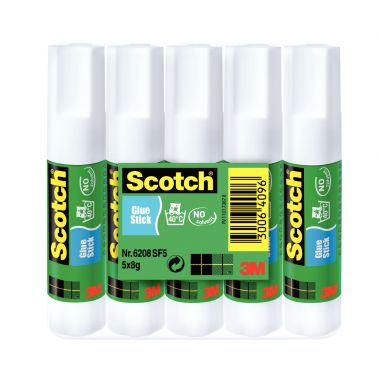 Lot de 5 bâtons de colles 8g Scotch