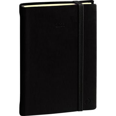 Agenda semainier Silk 10x15cm noir