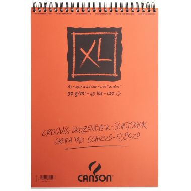 Album à spirales croquis XL 120 feuilles format A3