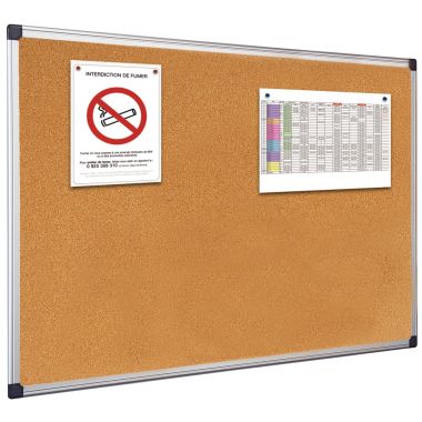 Tableau liège lg45xL60cm avec encadrement alu