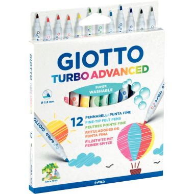 Étui de 12 feutres Advanced assortis