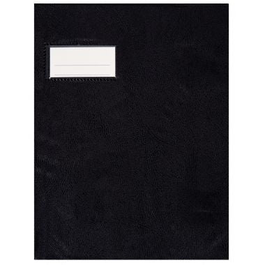 P CAHIER PVC 21/100 17X22 NOIR