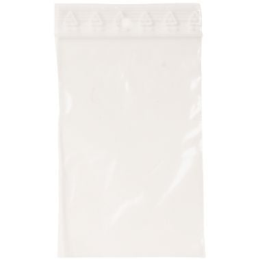 Carton de 1000 sachets ZIP 120x80mm transparent