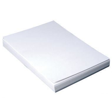 Paquet de 100 couvertures grain cuir 250g A4 blanc