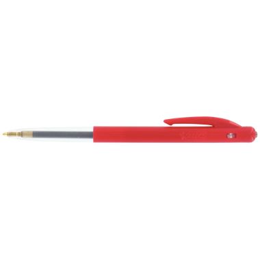 Stylo bille M10 rétractable rouge