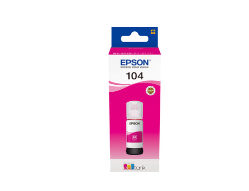 Epson 104 flacon d'encre magenta authentique (T00P340)