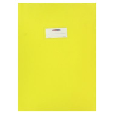 P-CAHIER PVC 21/100 A4 JAUNE