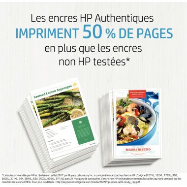 HP 304 cartouche d'encre noire authentique (N9K06AE)