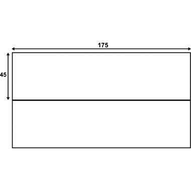 Boîte de 1000 étiquettes d'affranchissement 175x45mm