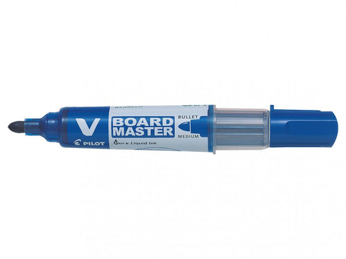 Marqueur tableau blanc V-Board Master pointe ogive 2,3mm bleu