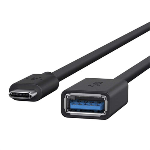 Belkin F2CU036btBLK câble USB USB 3.2 Gen 1 (3.1 Gen 1) USB C USB A Noir