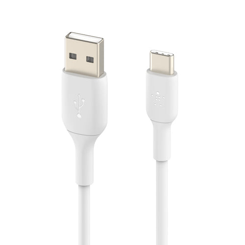 Belkin CAB001BT3MWH câble USB 3 m USB A USB C Blanc