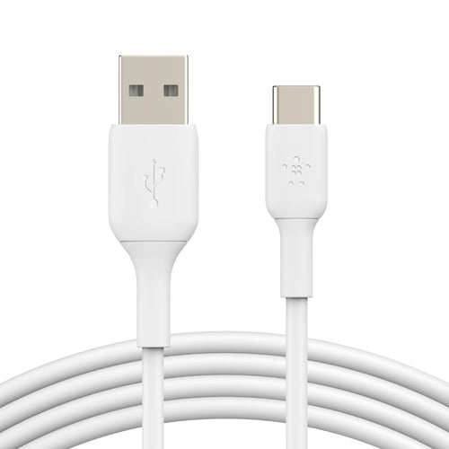 Belkin CAB001BT3MWH câble USB 3 m USB A USB C Blanc