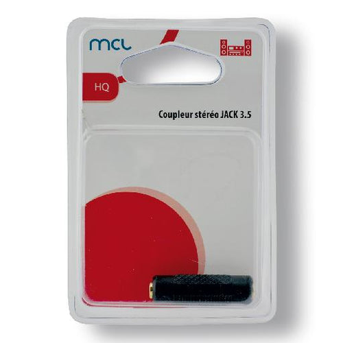 MCL CG-710HQZ changeur de genre de câble 3.5mm 3,5mm Noir