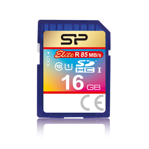 Silicon Power Elite UHS-I, 16GB 16 Go SDHC Classe 10